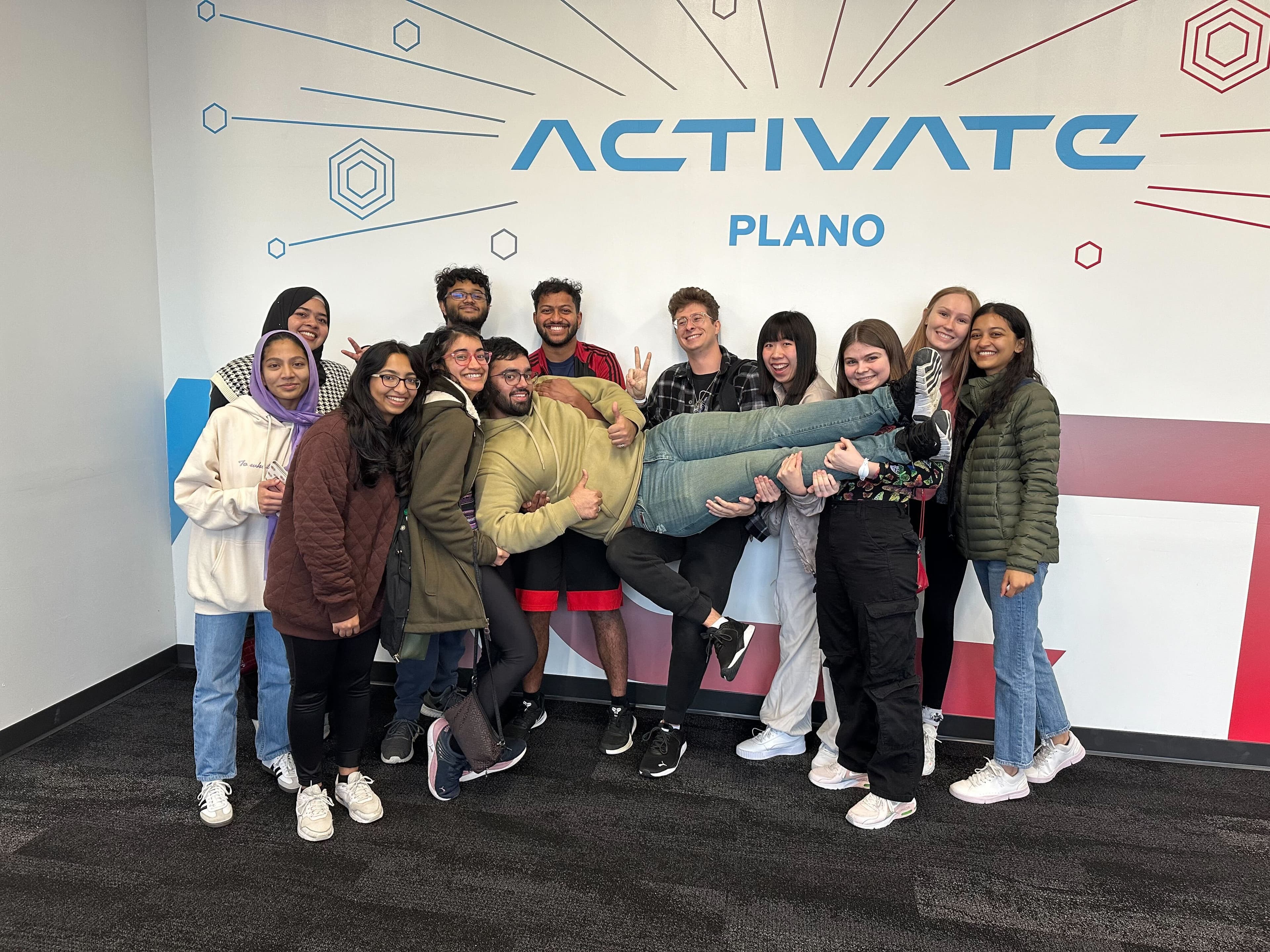Projects carrying the ACM President Farhan at Activate